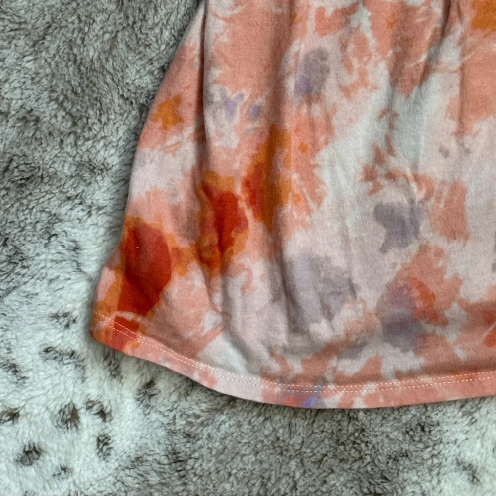 Old Navy tie dye dress girls 4T orange purple Halloween trick or treat Kidcore